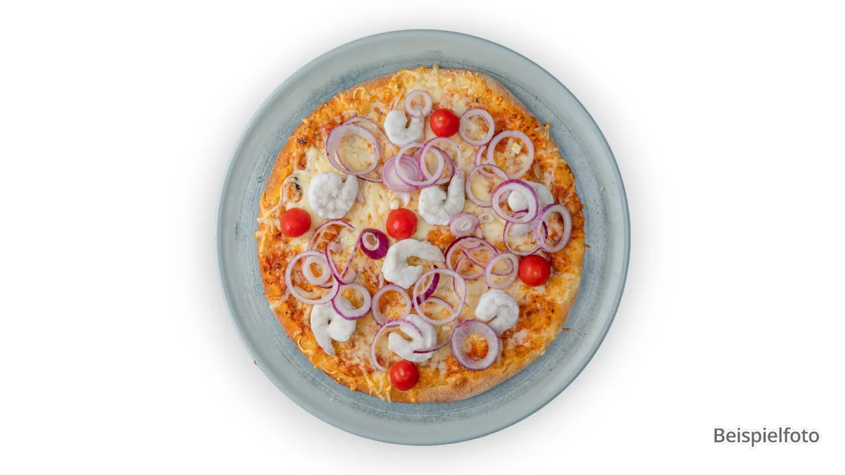 321. Pizza Garnelen