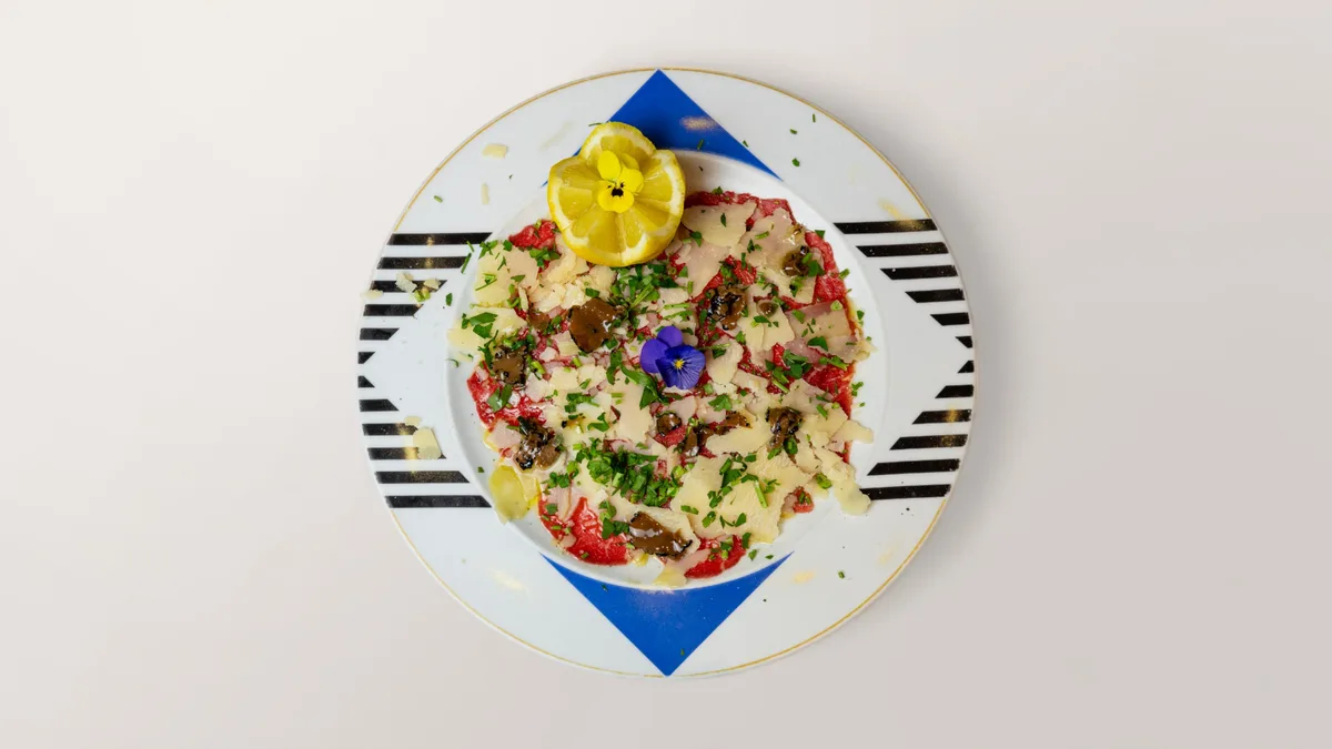 Carpaccio mit Trüffeln