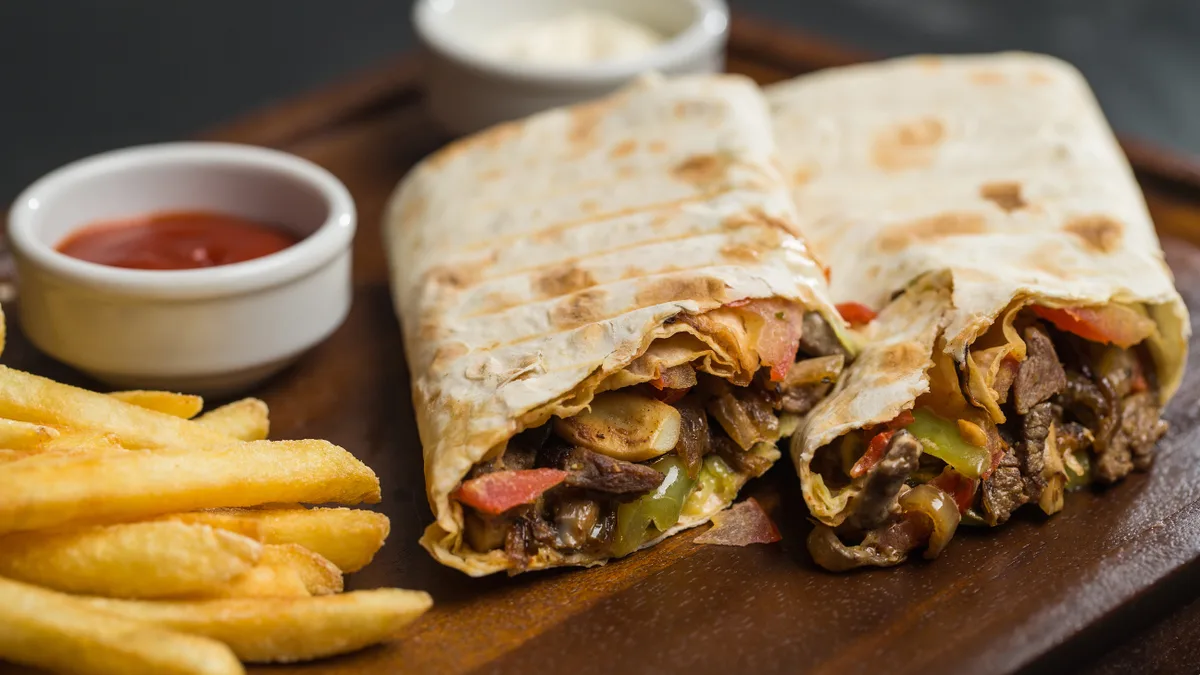 Beef Wraps