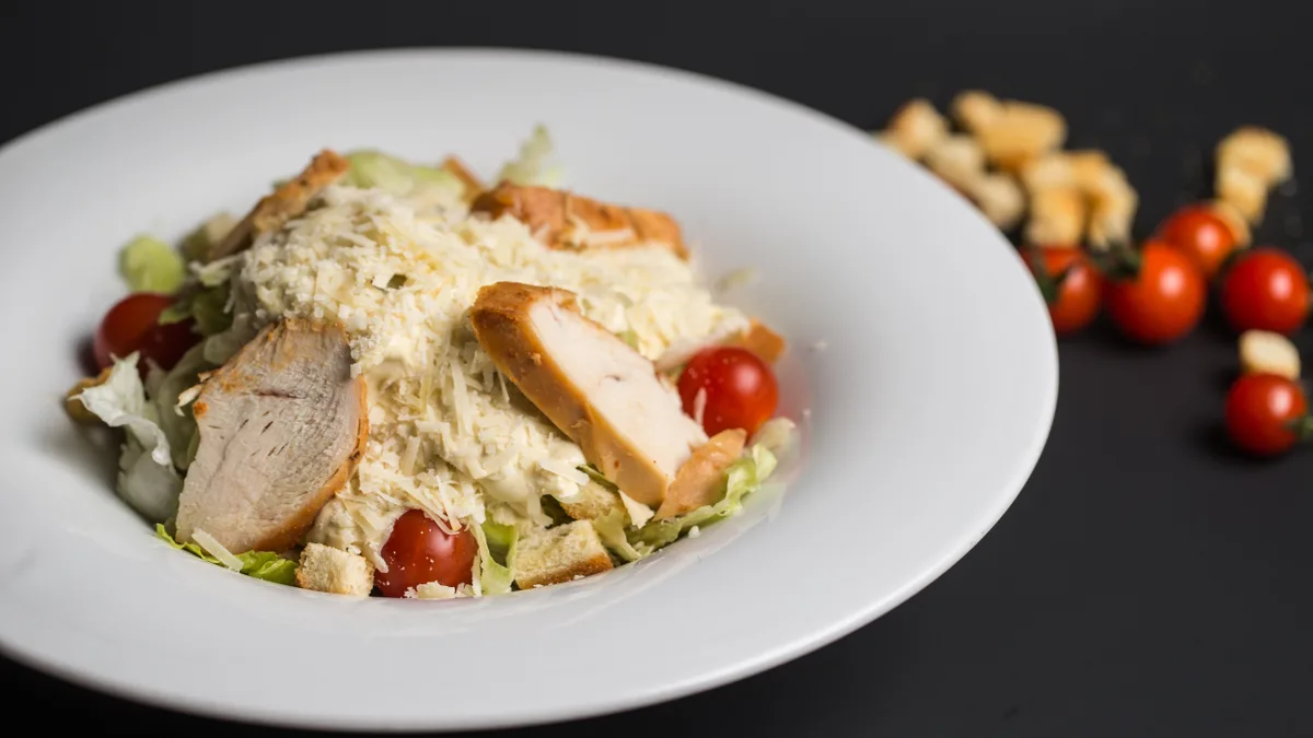 Caesar Salad with Chicken