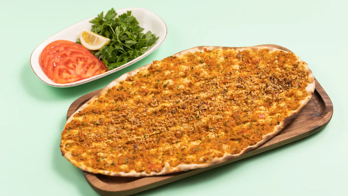 Lahmajun with Walnuts