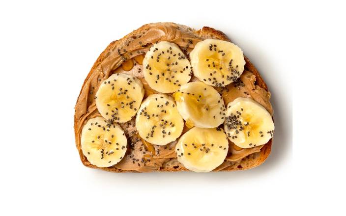 Peanut Butter and Banana Toast