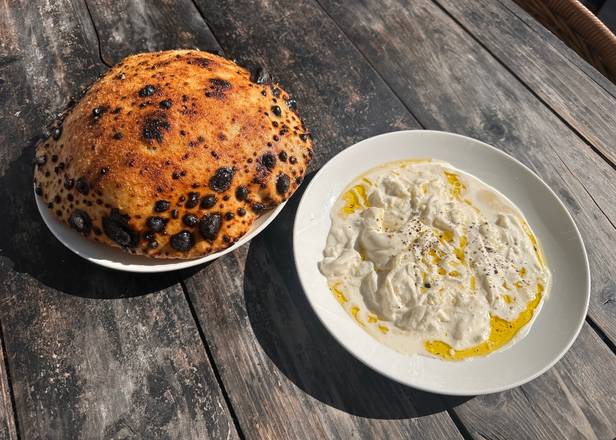 Stracciatella with Bread