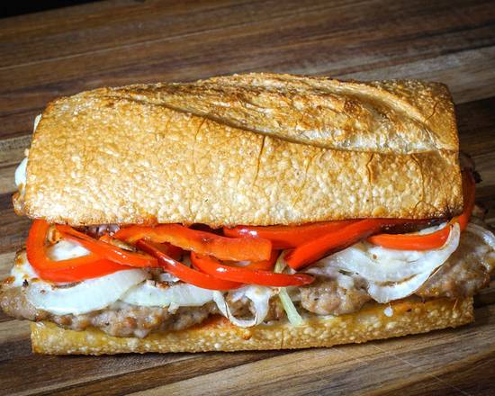 Cajun Sausage Sandwich