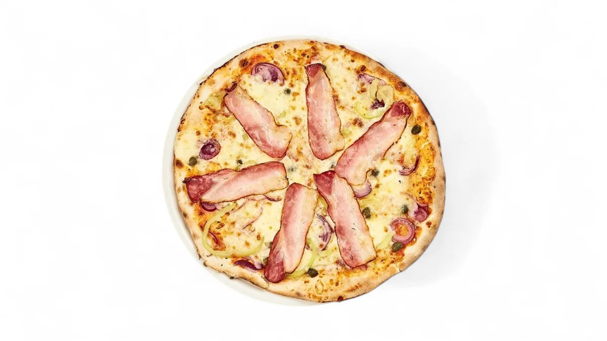 Pizza Slaninová  620g.