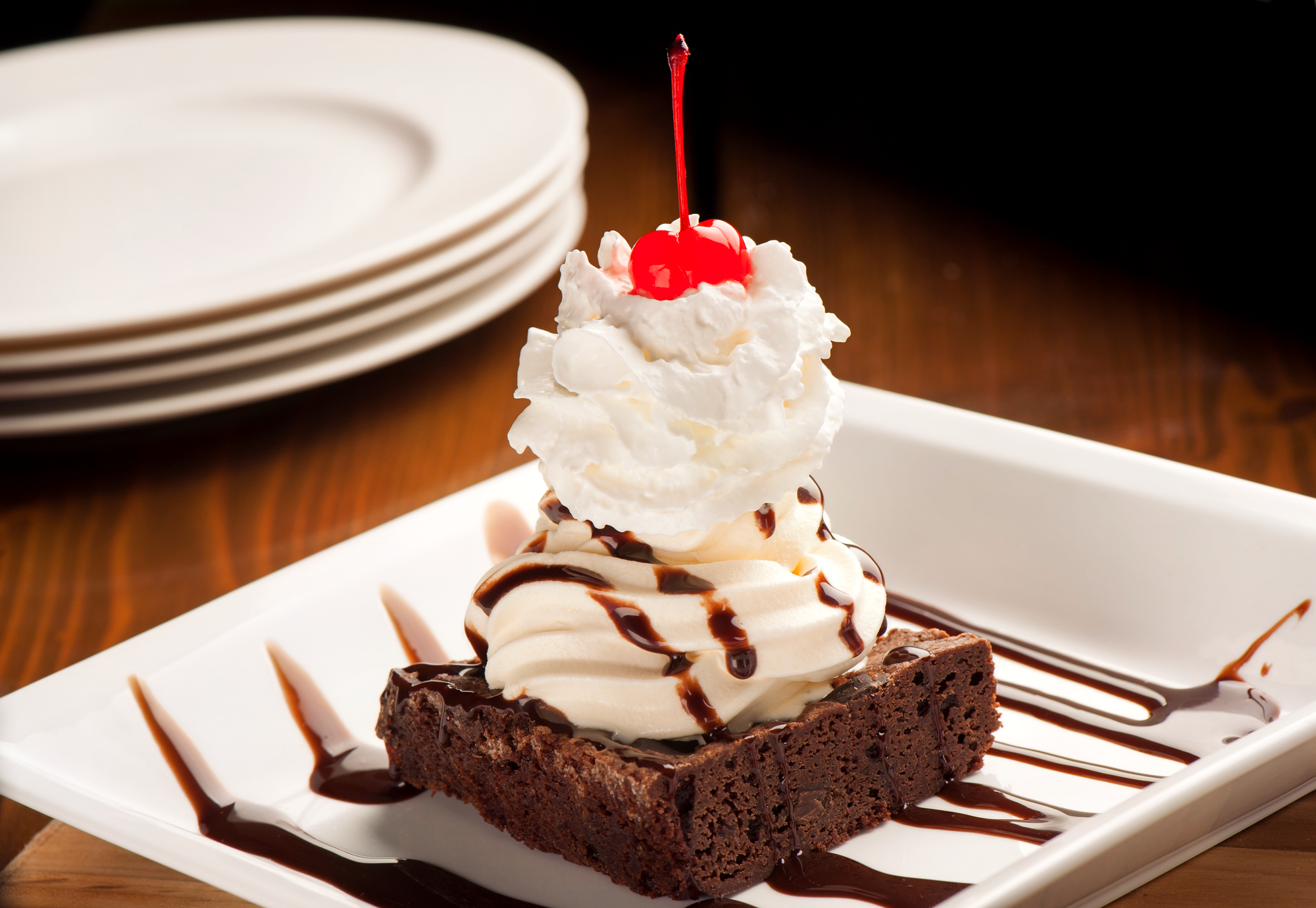 Giant Brownie Sundae