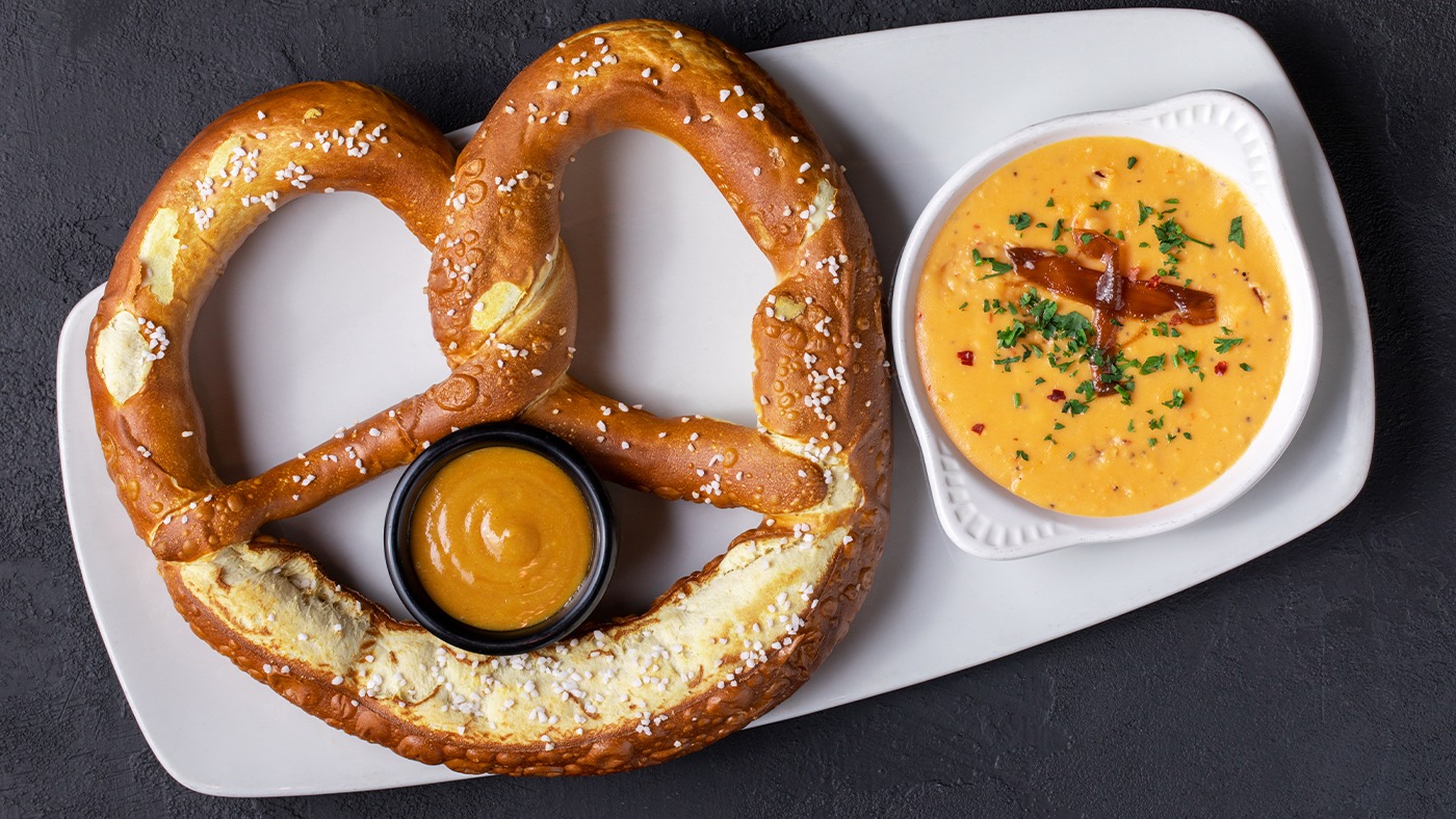 Giant Soft Authentic Bavarian Pretzel