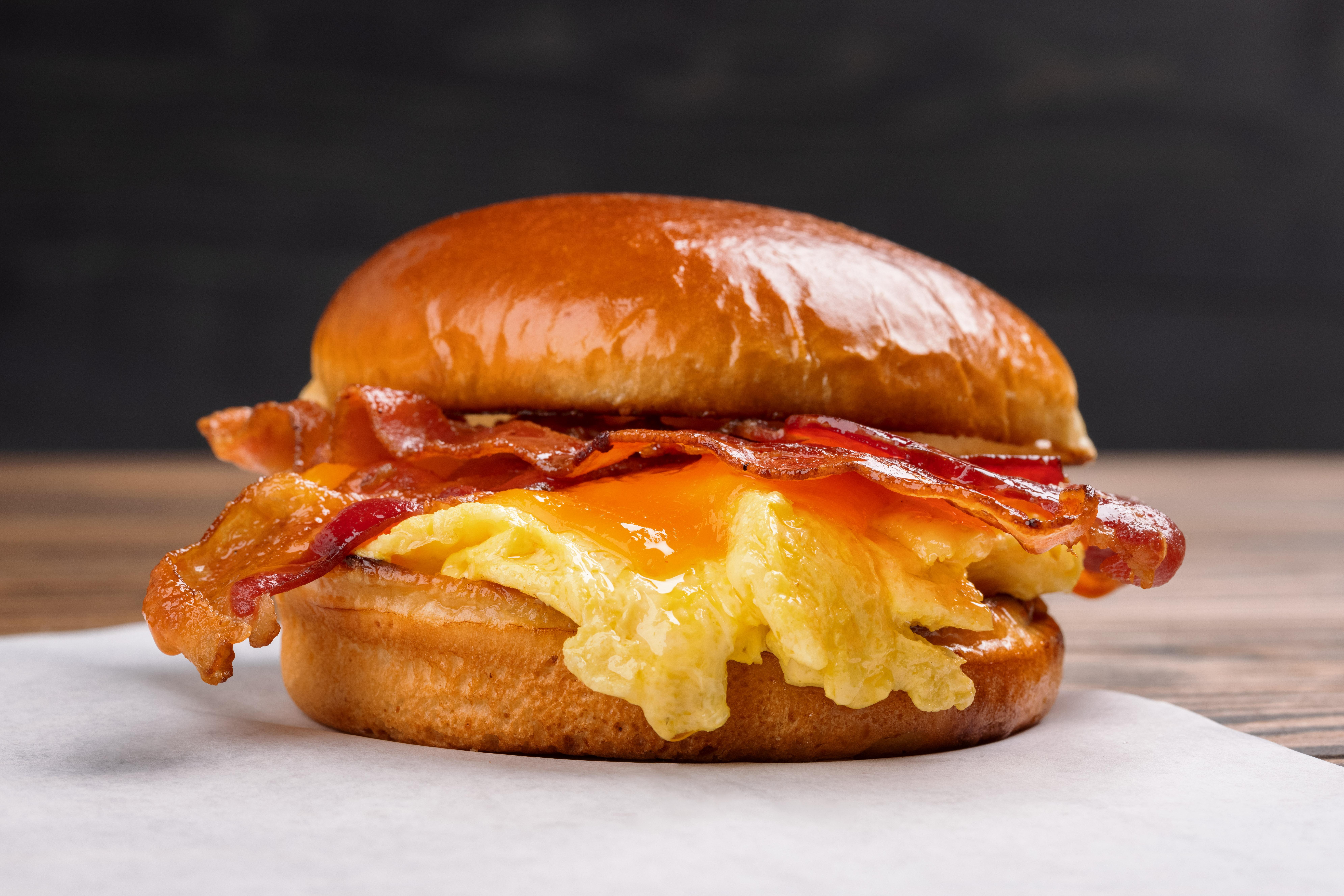 R and B Breakfast Sandwich
