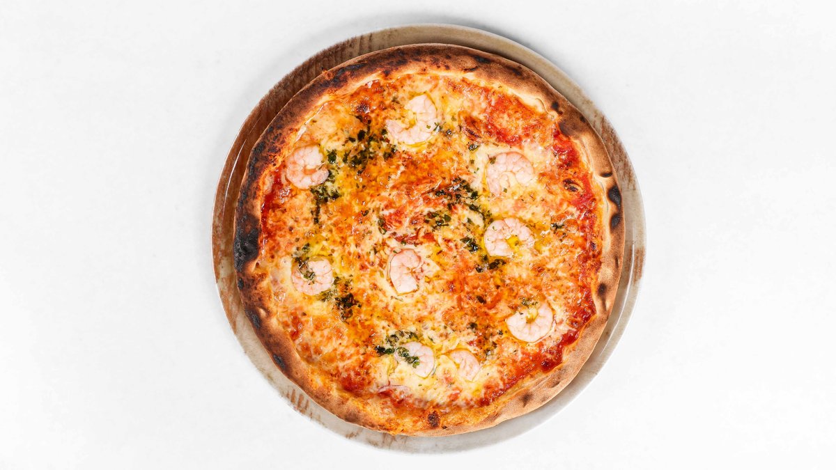 Pizza s kozicami
