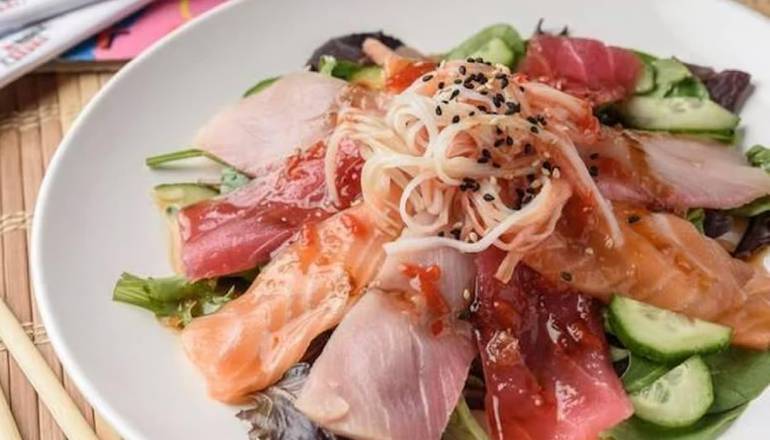 Spicy Sashimi Salad