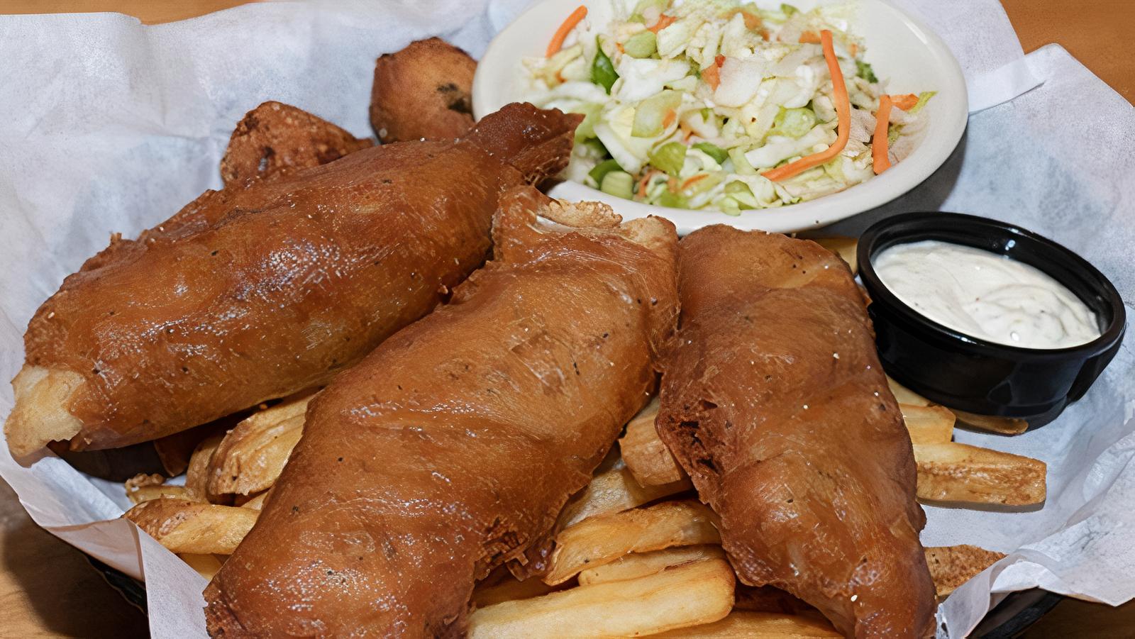 Alaskan Cod Fish and Chips