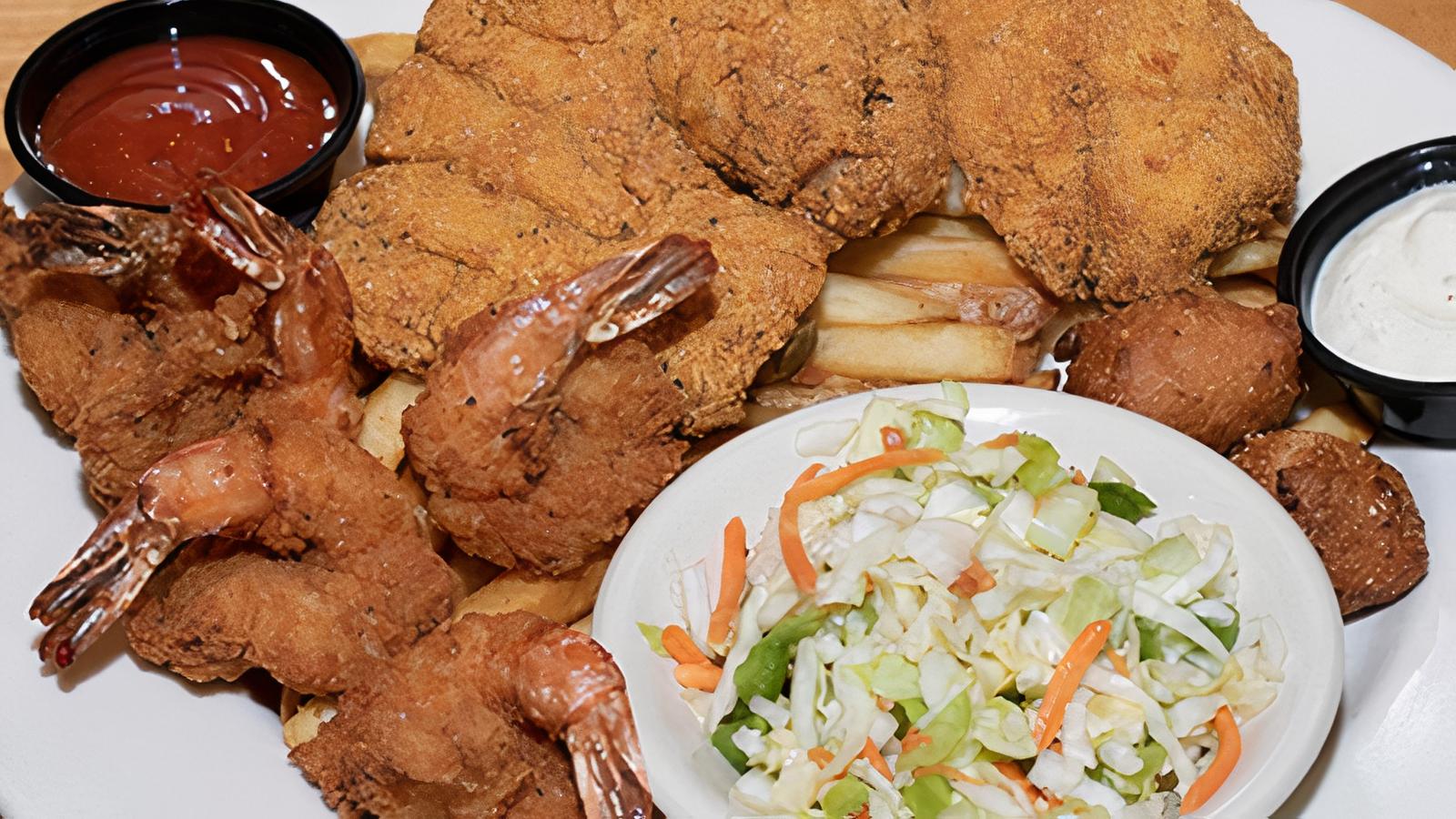 Catfish and Shrimp Combo