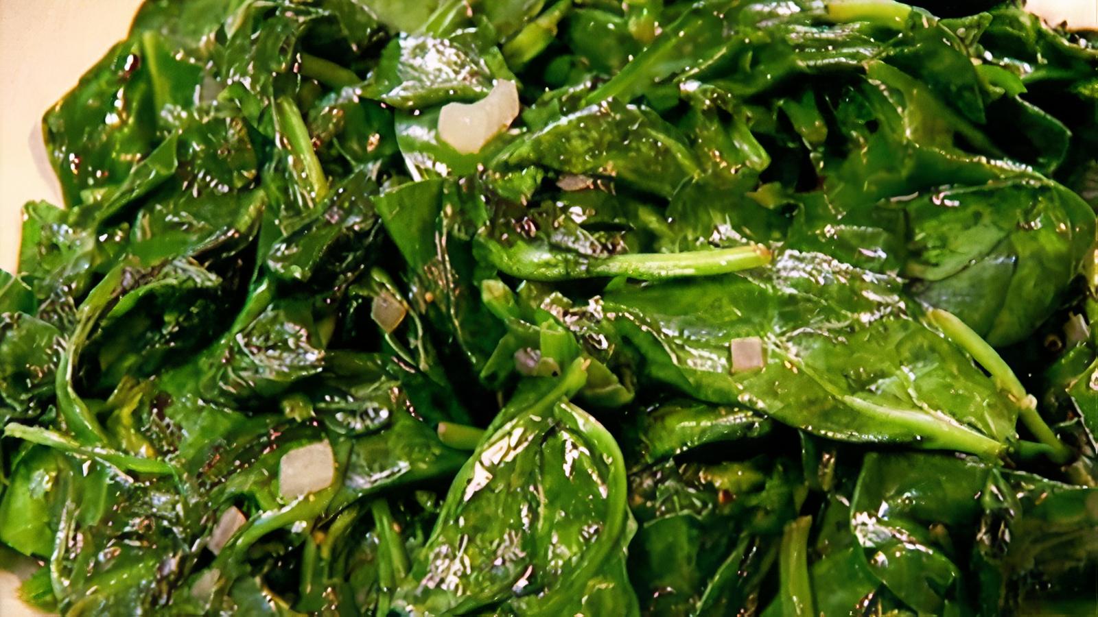 Sauteed Spinach