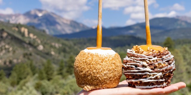 Assorted Caramel Apple Platter