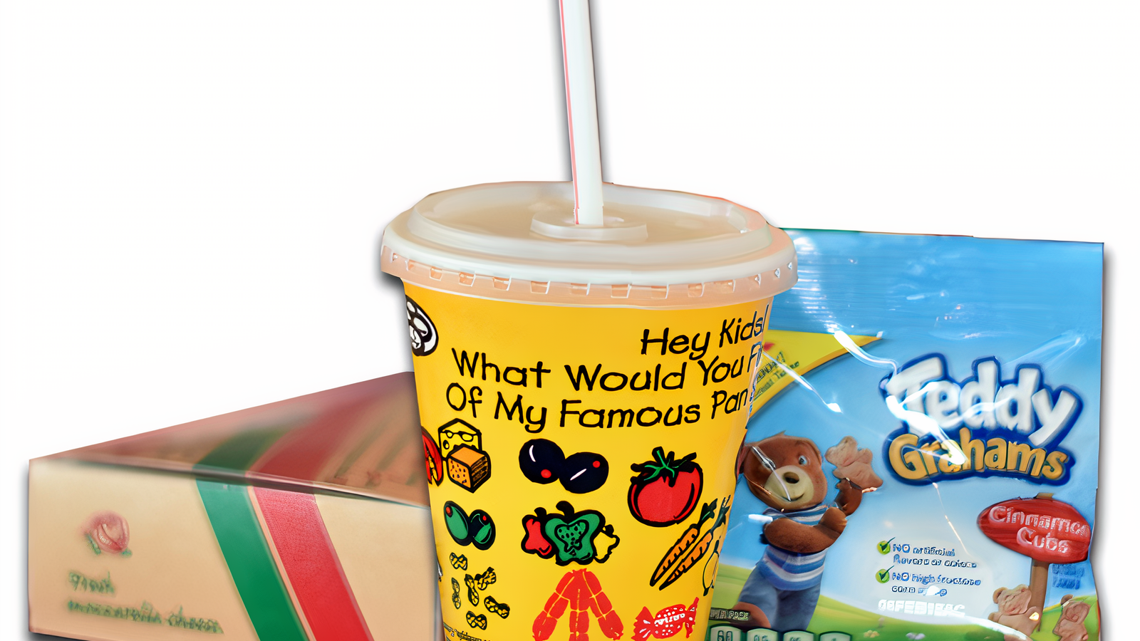 Kids Meal: Choice of Entree, Kids Drink and Teddy Grahams