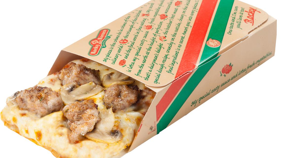 Sausage and Mushroom Regular Slice