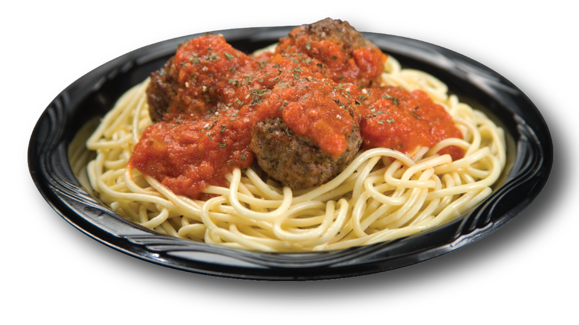 Spaghetti with Marinara Sauce and Meatballs