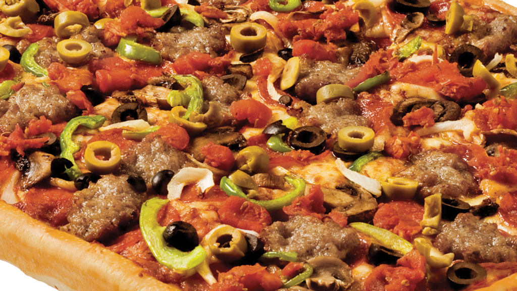 The Works Pizza Large