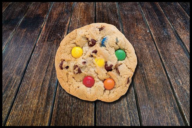 Chocolate Chip Cookie Made with MandM's Candies