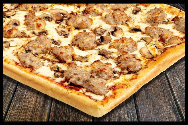 Extra Cheesy Sausage and Mushroom