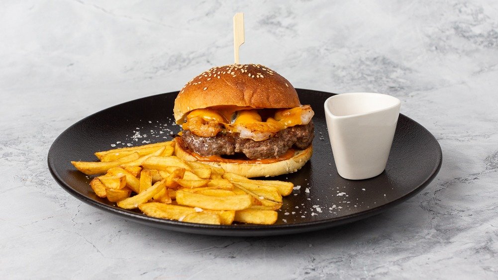 Surf and Turf Burger