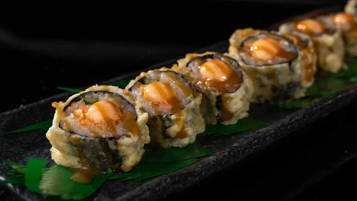 Tempura Spicy Salmon