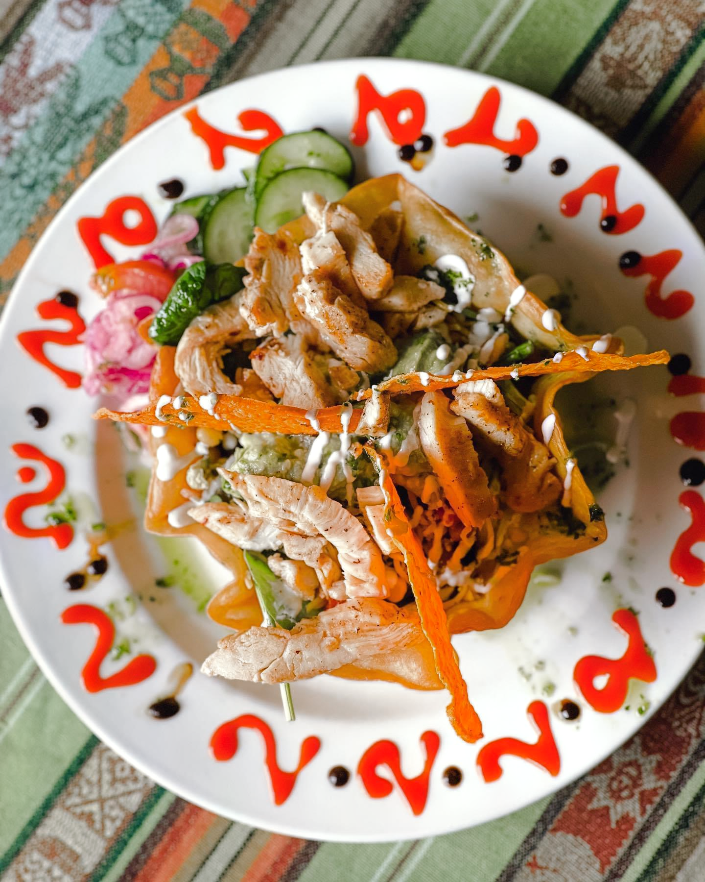 Lunch Fajita Taco Salad