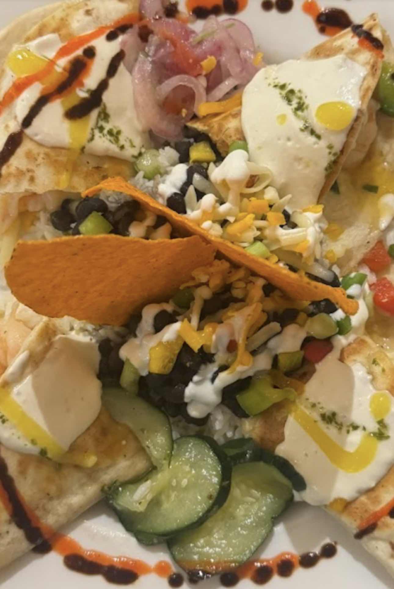 Lunch Quesadillas de Chivo