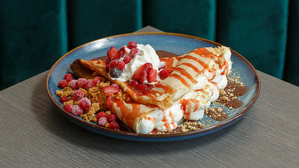 Cheesecake Crepe