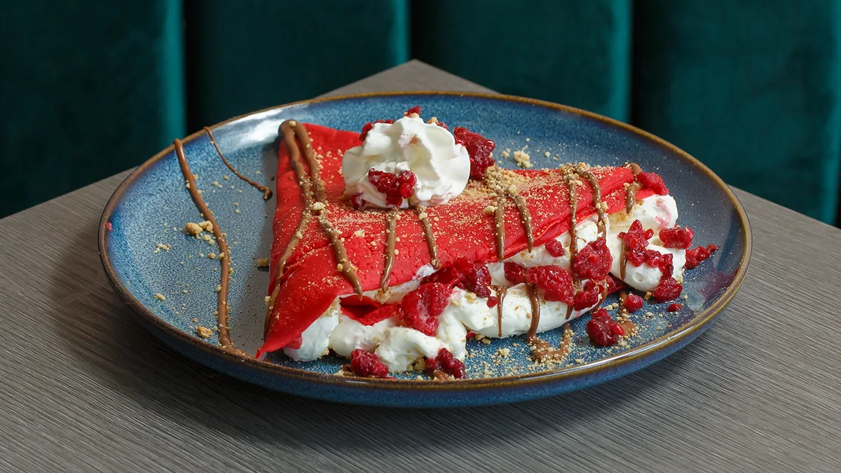 Red Velvet Crepe