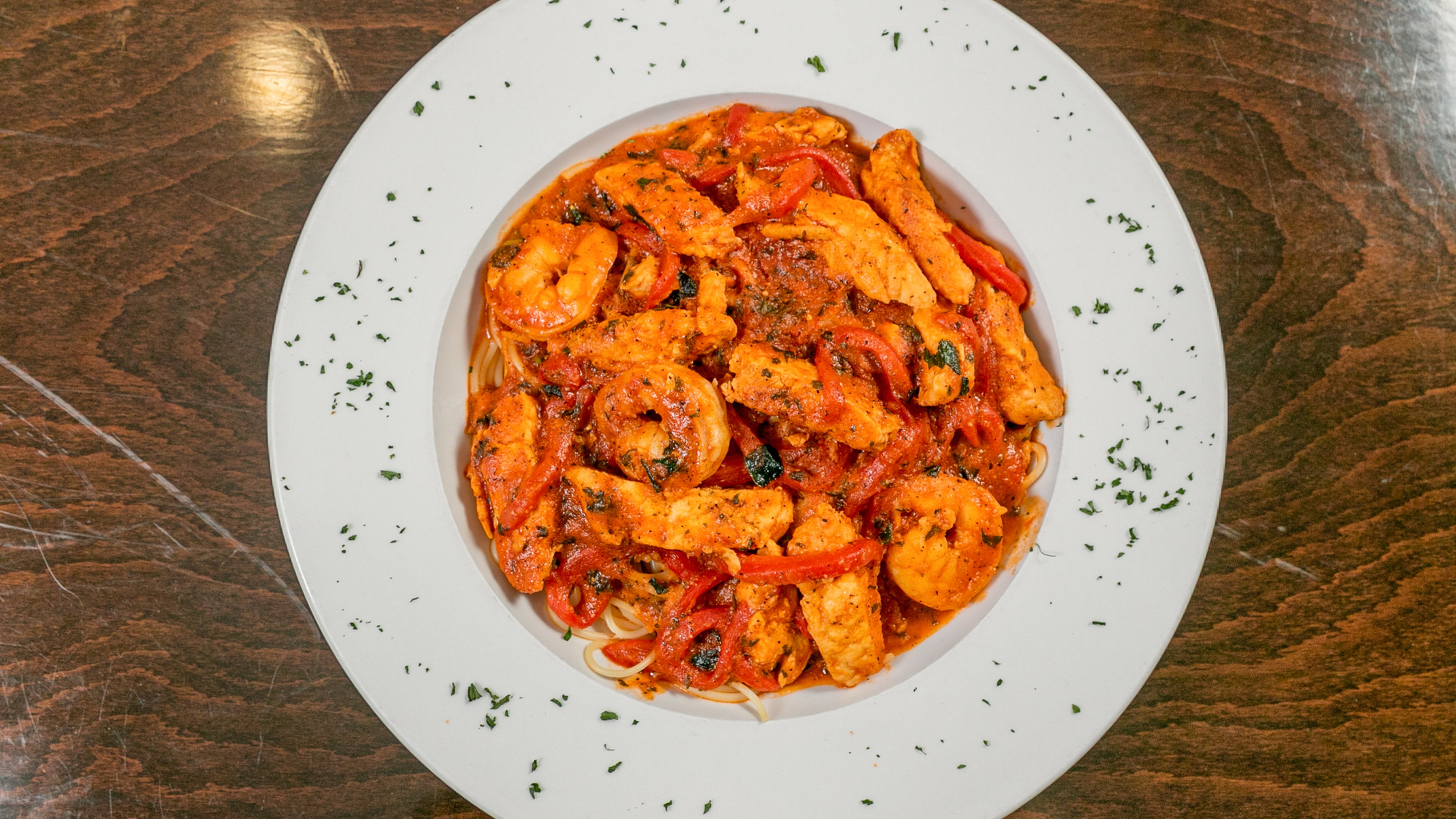 Chicken and Shrimp Gania