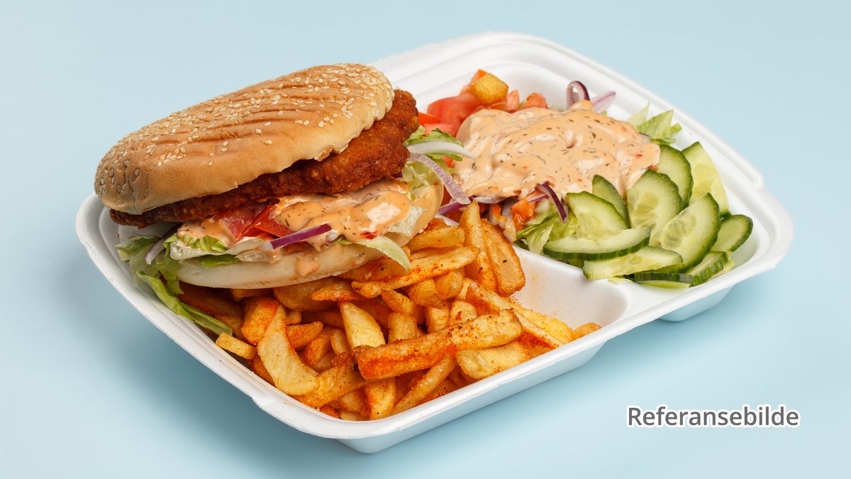 152. Vegetarbuger Tallerken