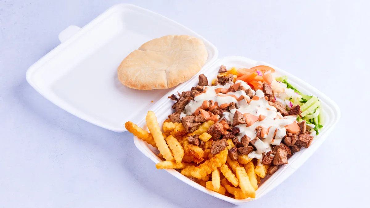 176. Biffkebab Tallerken