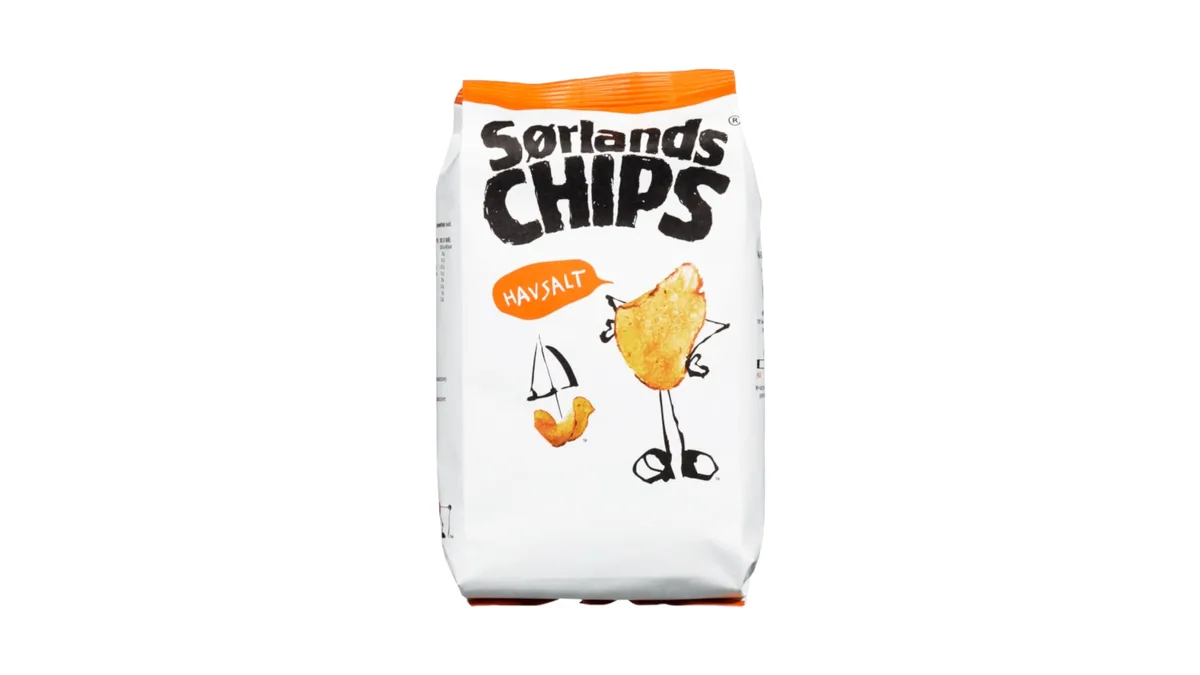Sørlands Chips Havsalt