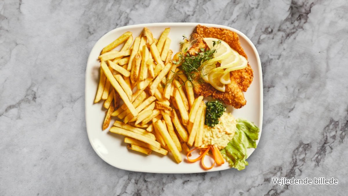 Fiskefilet ret (2 stk.)