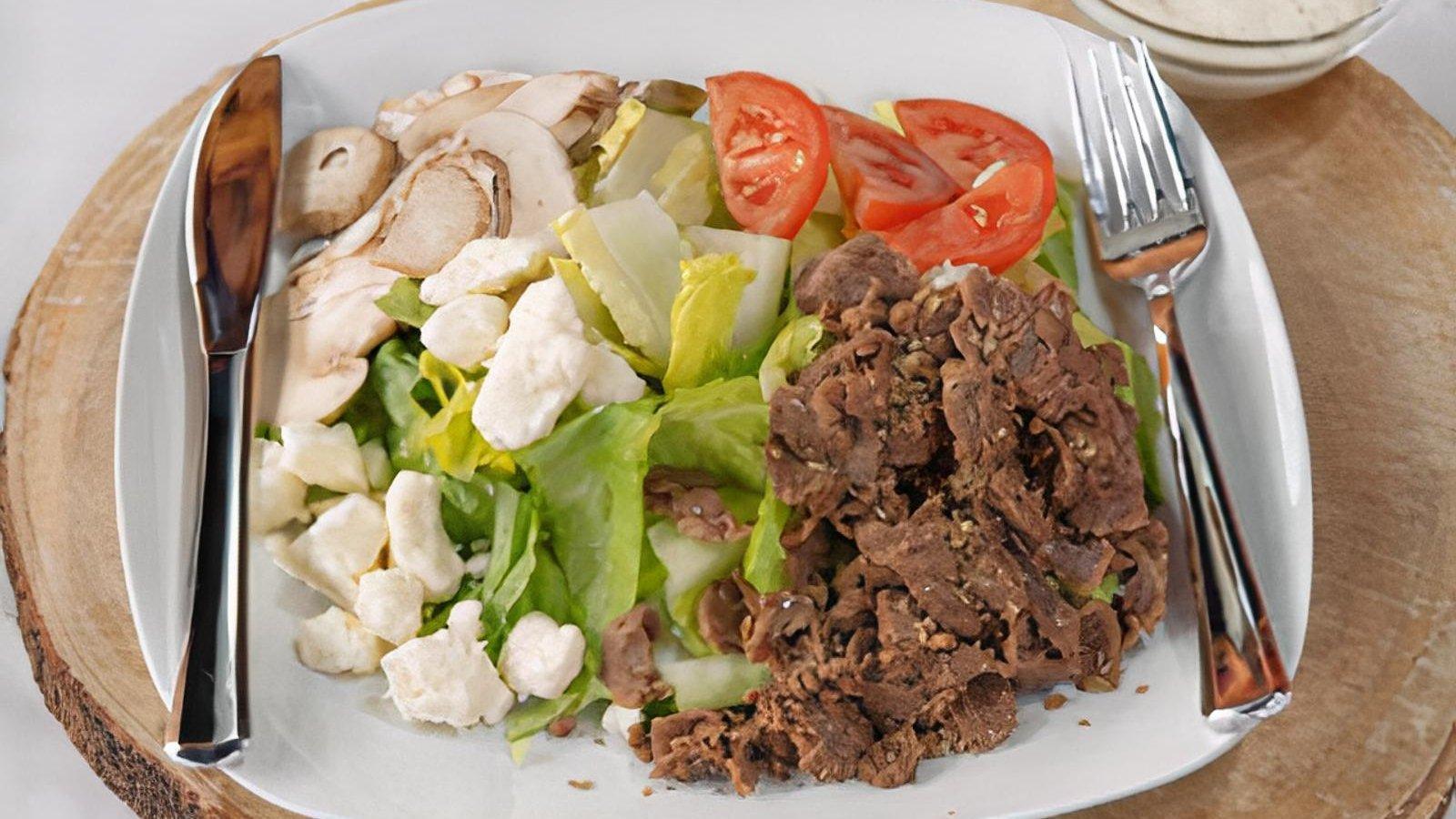 Beef and Bleu Salad