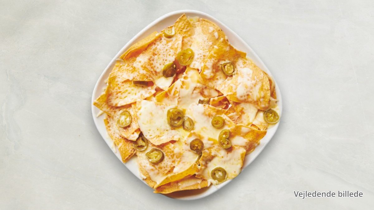 104. Nachos m. Oksekød