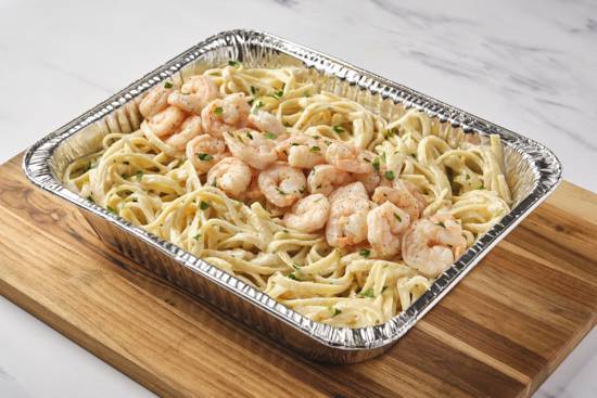 FS Fettuccine Alfredo con Camarones