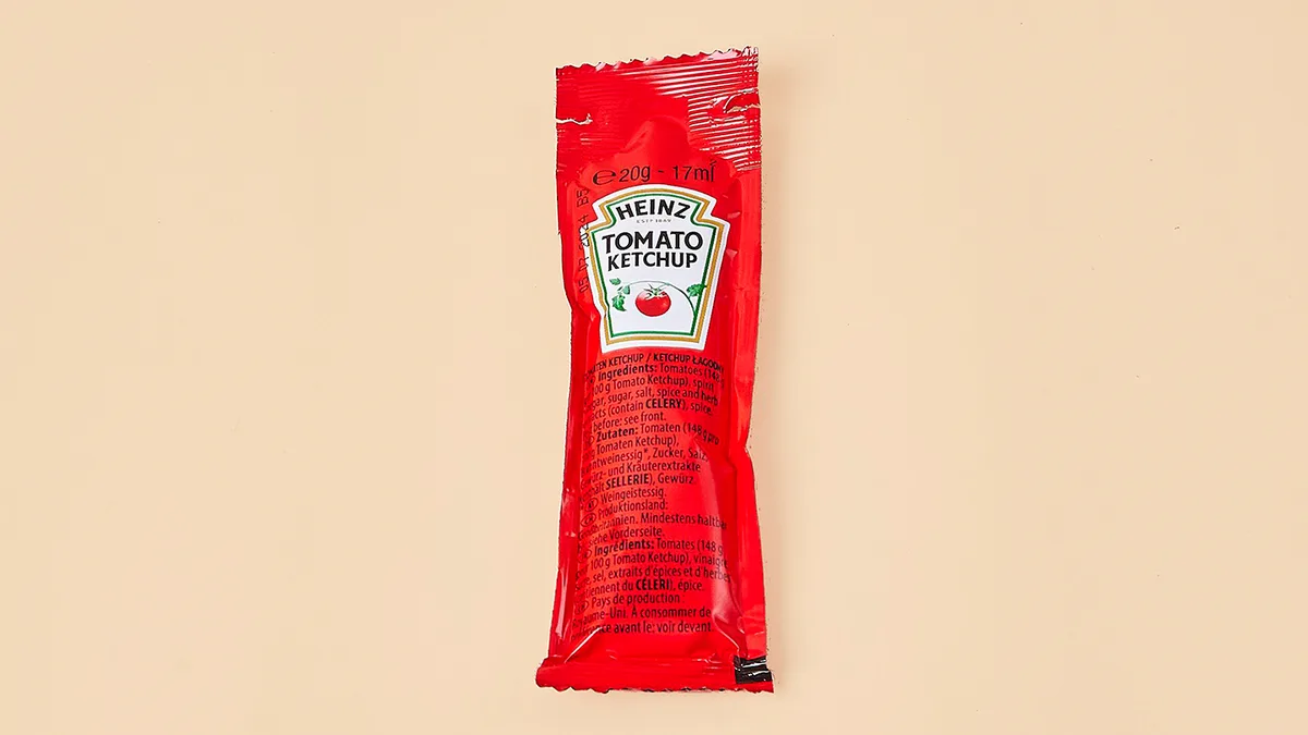 17 ml Heinz Ketchup