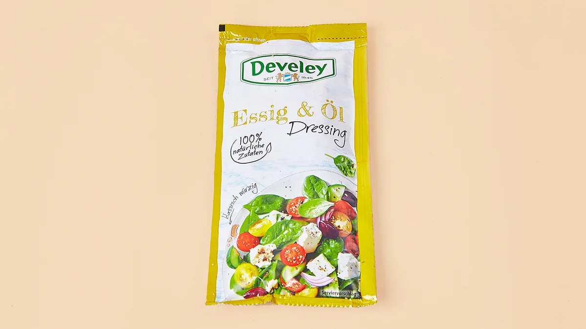 75 ml Develey Essig-Öl-Dressing