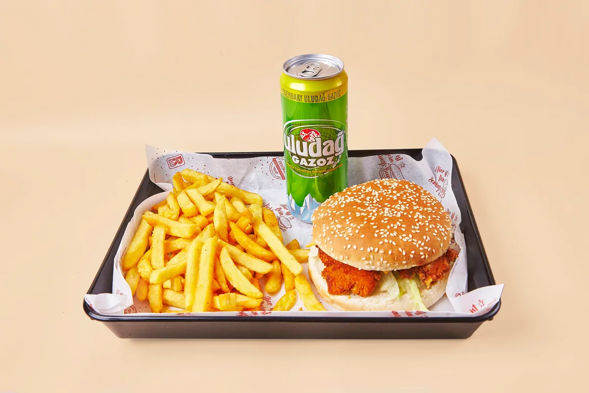 Chicken Breast Fillet Burger Menu