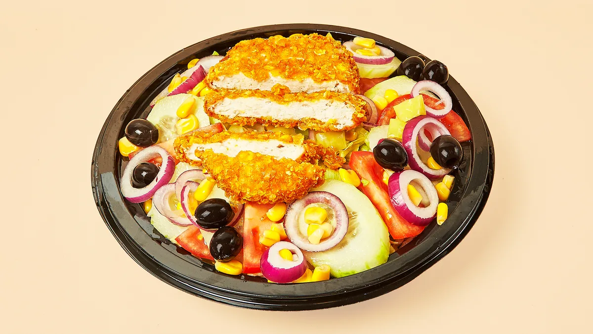 Crunchy Chicken Salat