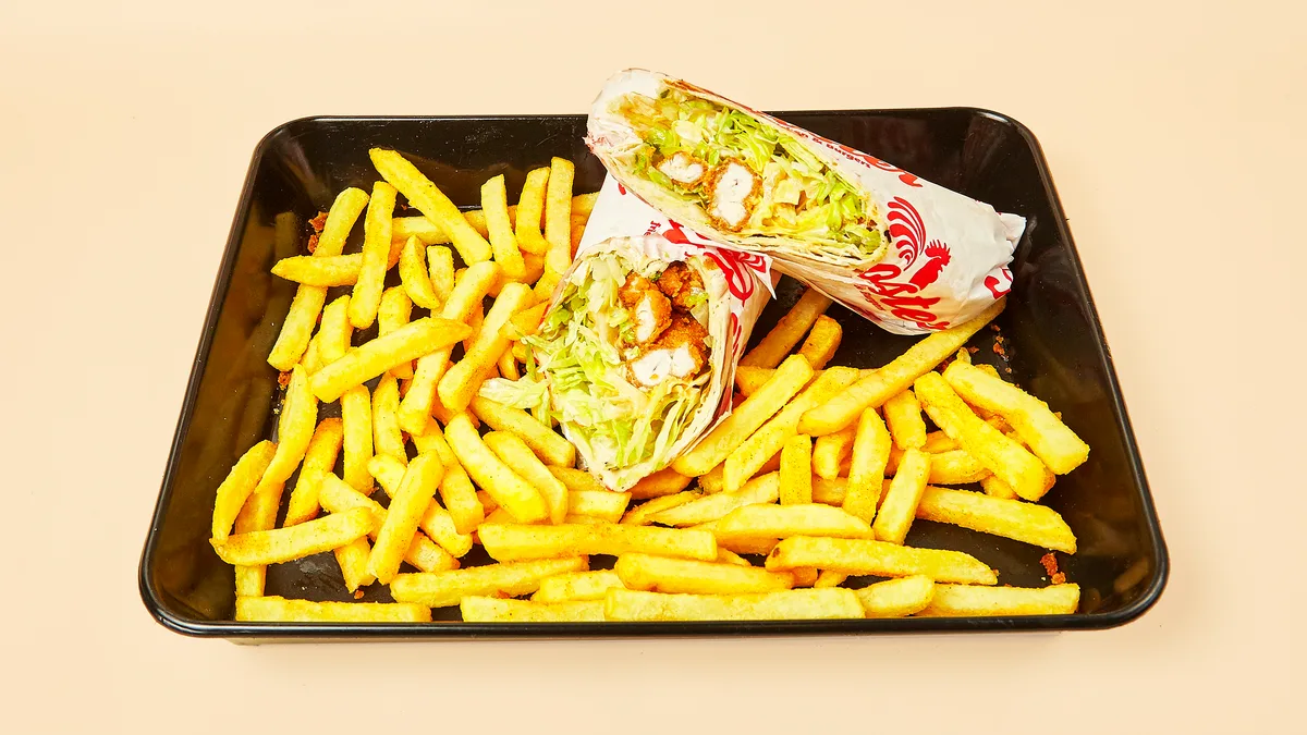 Mexican Wrap Menu