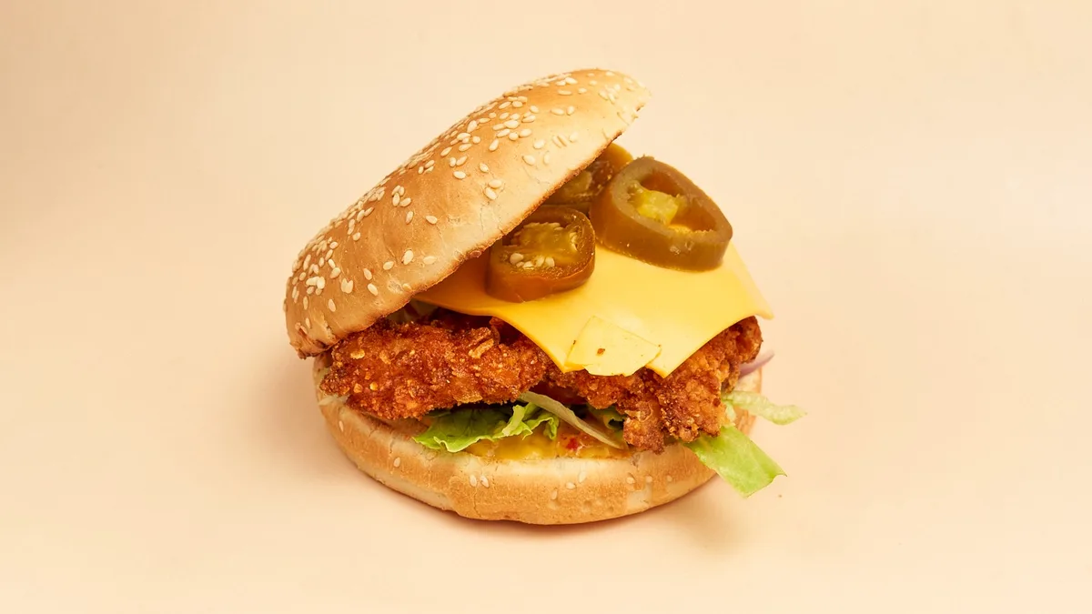 Rooster Mexican Burger