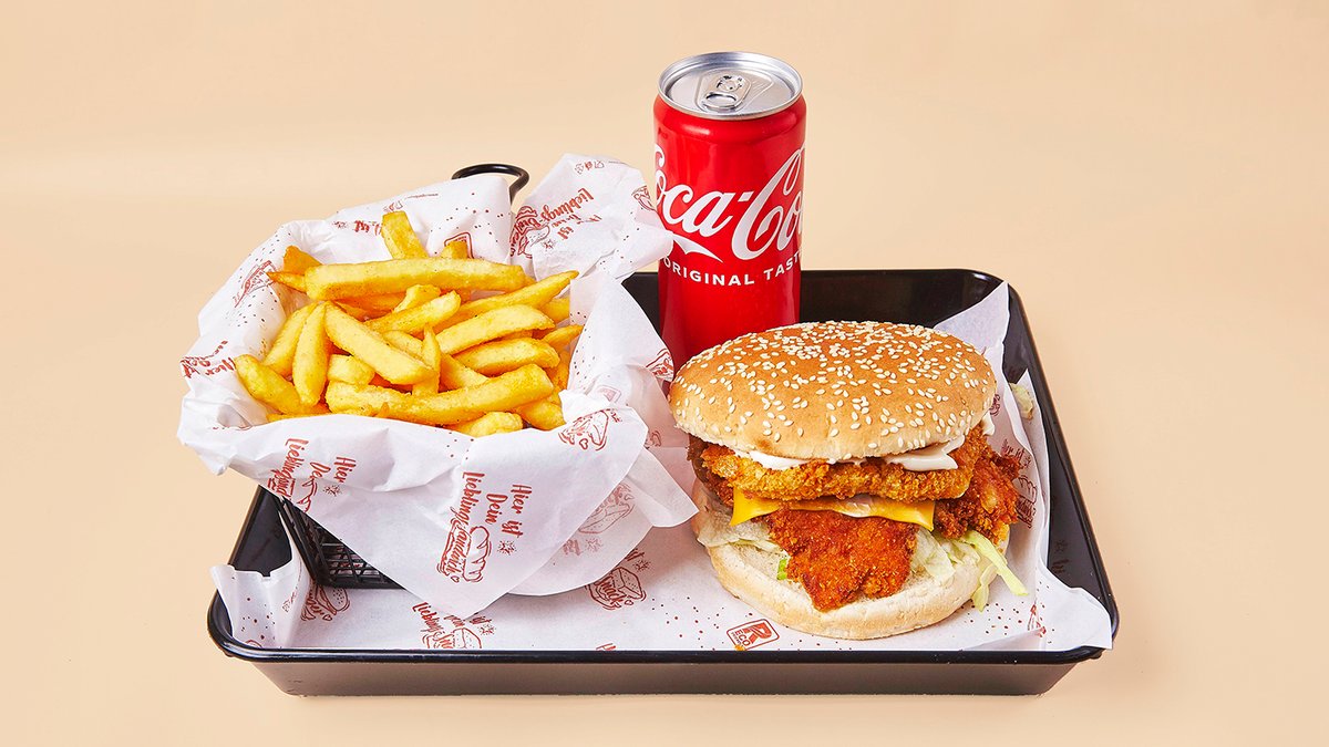 Rooster Mozzarella Chicken Burger