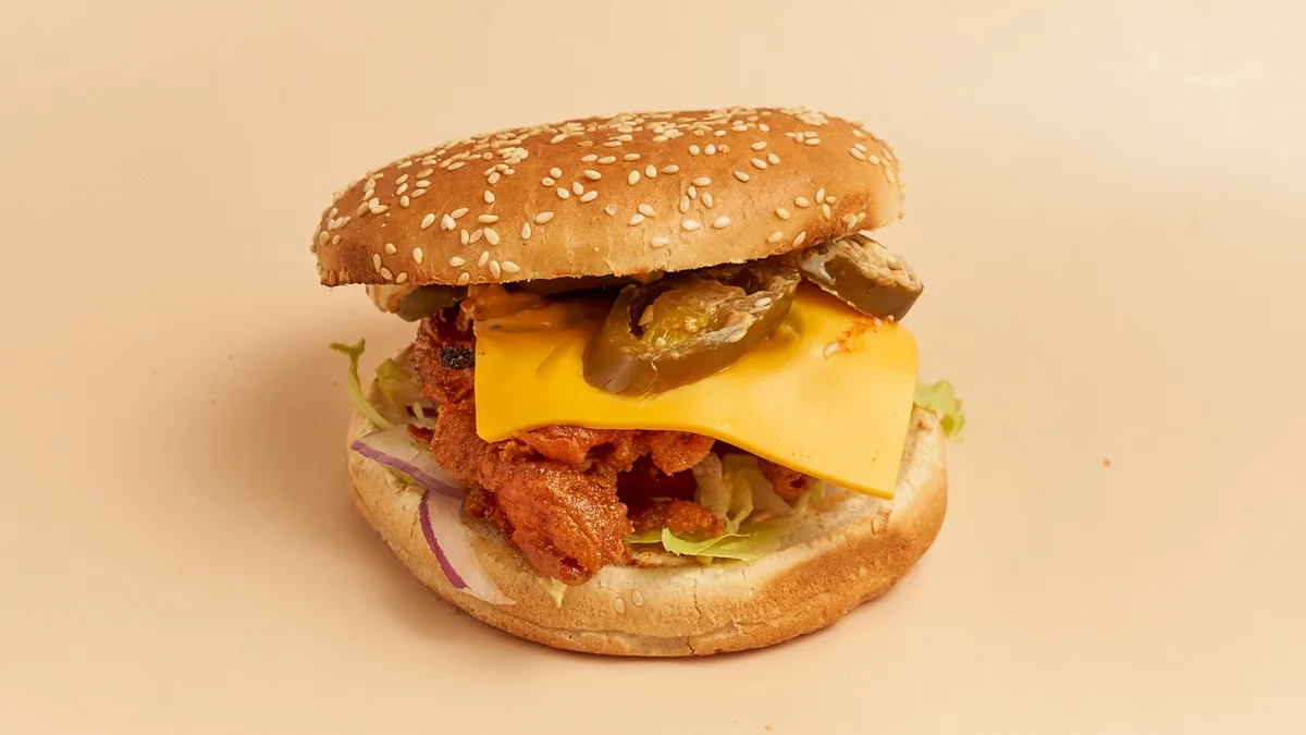 Spicy Sizzler Burger