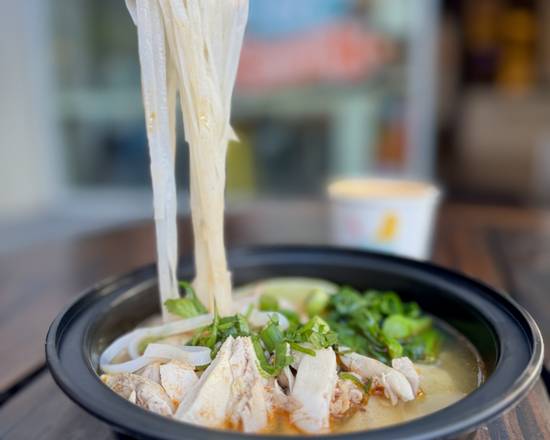 Tom Yum Chicken Noodle Soup
