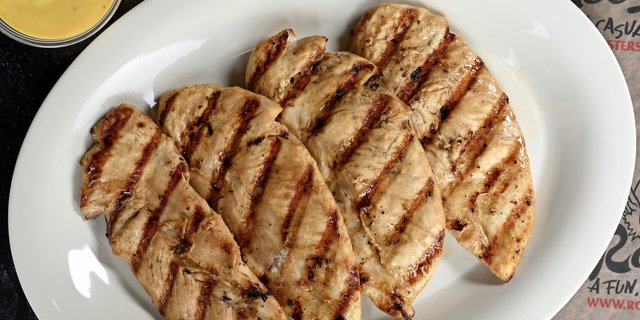 Marinated Grilled Chicken Fingers