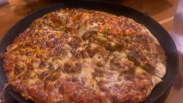 9" White Chicken Pizza
