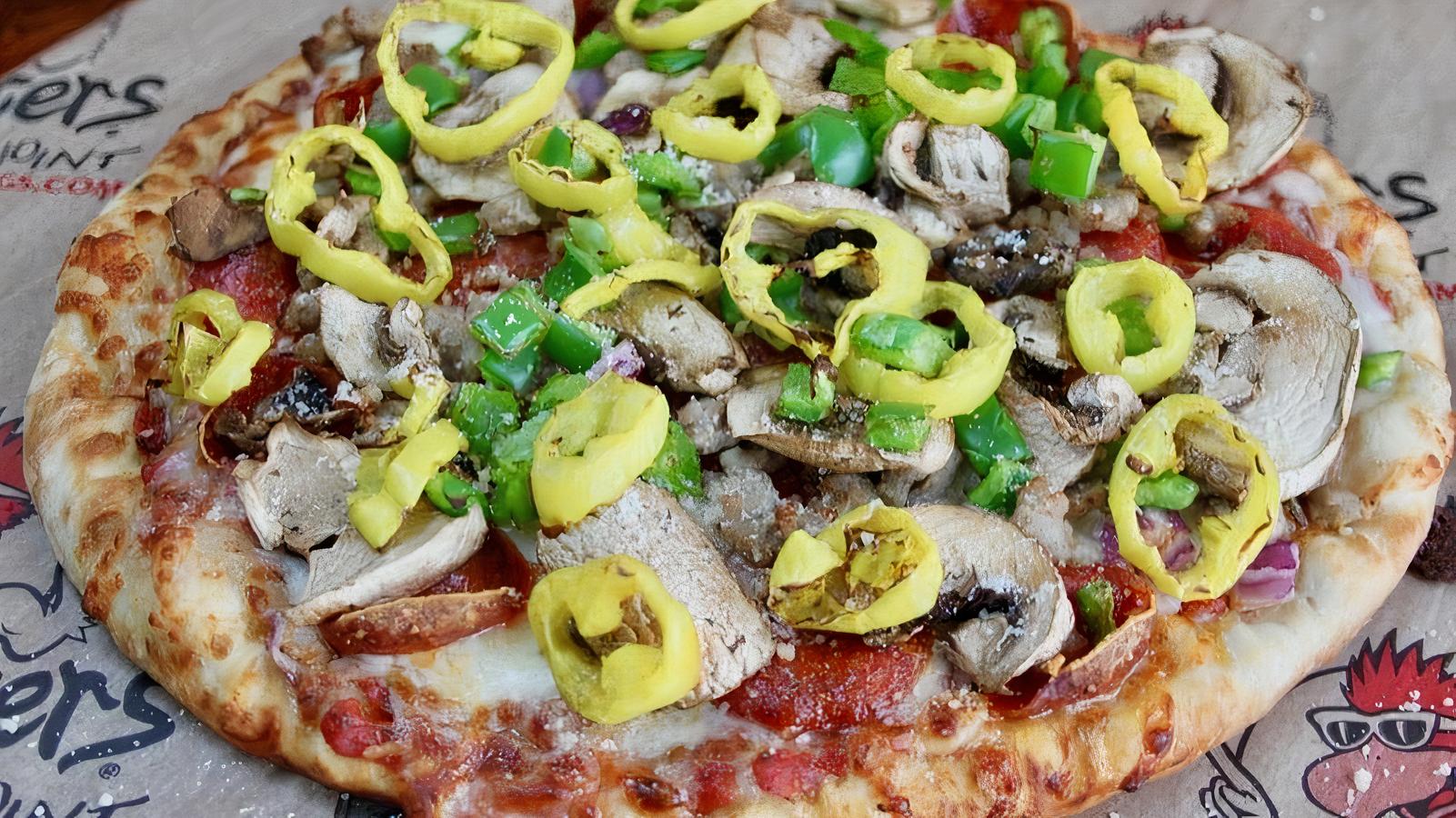 9" Works Pizza